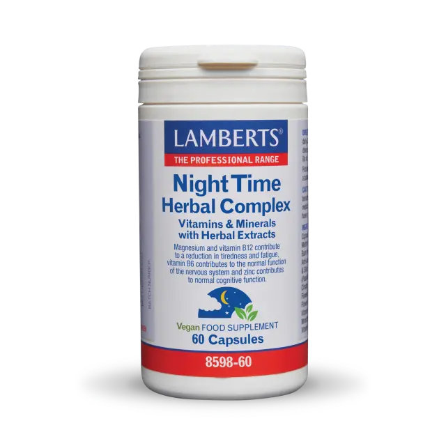 LAMBERTS Night Time Herbal Complex 60 Κάψουλες