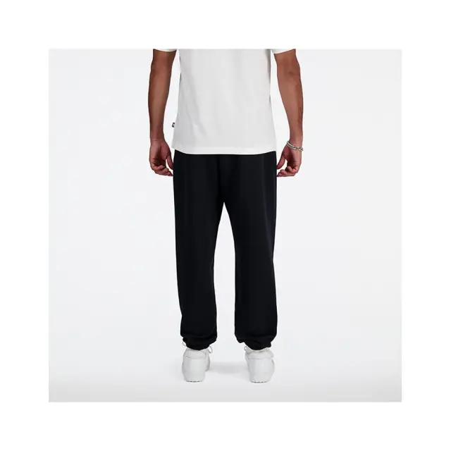 New Balance French Terry Jogger (MP41519-Black) - Μαύρο - L 3