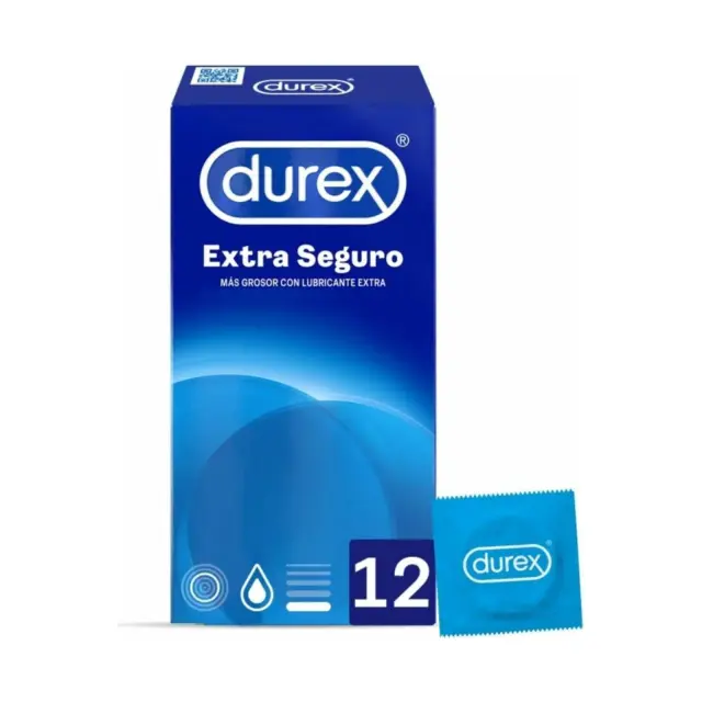 Durex Προφυλακτικά Extra Safe 12τμχ 56mm (Extra Seguro)