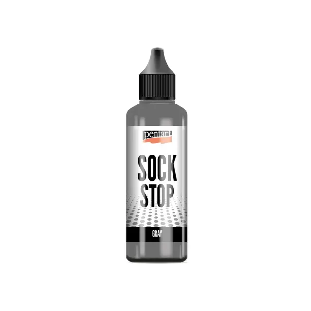 Αντιολισθητικό χρώμα Sock Stop, Pentart 80ml, Γκρι