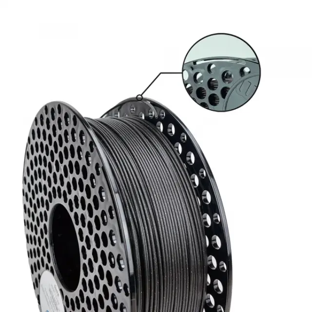 AzureFilm PLA 1.75mm Galaxy Black 1kg 3