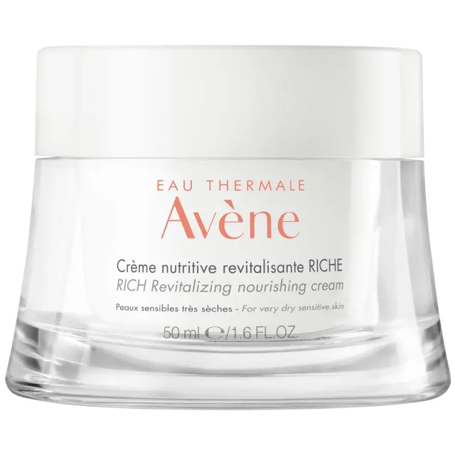 Avène Nutritive Revitalizing Riche Κρέμα Θρέψης και Αναζωογόνησης Προσώπου για Πολύ Ξηρό Δέρμα, 50ml