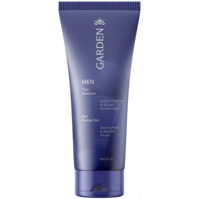 Garden | Men Hair Styling Gel Τζελ Μαλλιών για Δυνατό Κράτημα & Φυσικό Αποτέλεσμα | 150ml