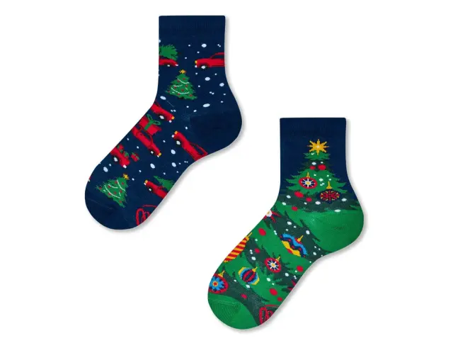 Κάλτσες Xmas Tree Many Mornings με μέγεθος 31-34 - ΠαιδικέςXmas Tree Kids 31-34 3