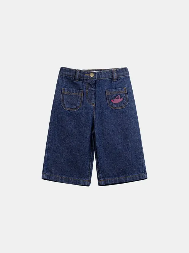 Βρεφικό Παντελόνι Τζιν για Κορίτσια Birdie Denim ΜΠΛΕ