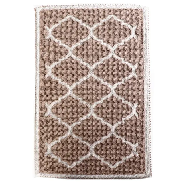 Χαλί pera brown 90% cotton/10% polyester 140x200cm Espiel LAX223