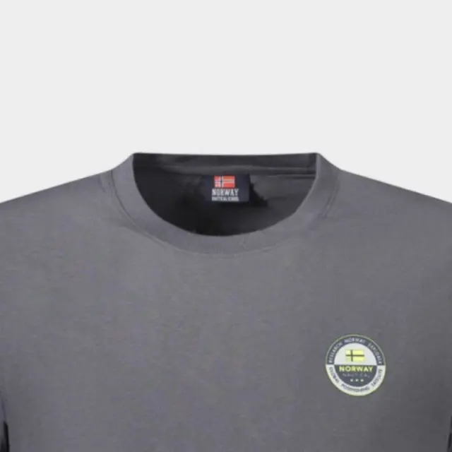 Norway Nautical School - Ανδρικό T-shirt Κοντομάνικο 856032-REVENT Γκρι - 2XL 3