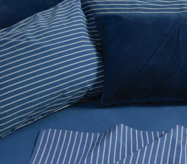 Nef-Nef Homeware Σεντόνι Σετ Υπέρδιπλο Nautica Coast 240x270 True Navy 2