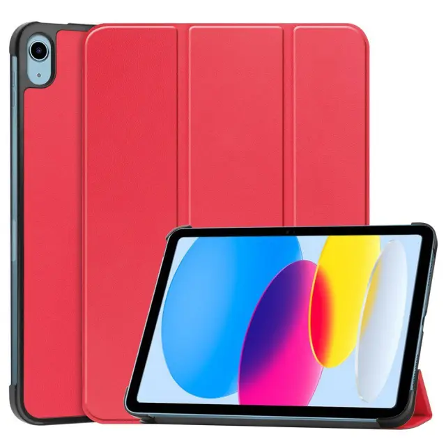 Flip Cover Θήκη για iPad 10.9"/ iPad 11 2025-Red OEM