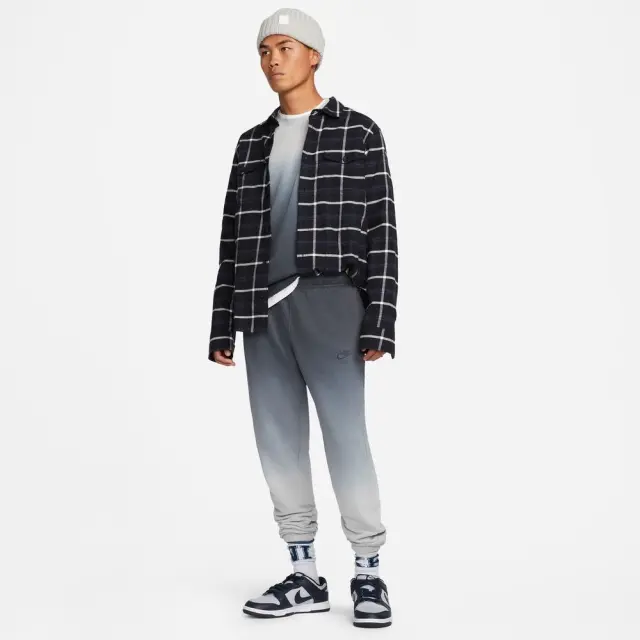 Nike Club Fleece+ Dip Dye Pant (DQ4631-070) - Γκρί 3