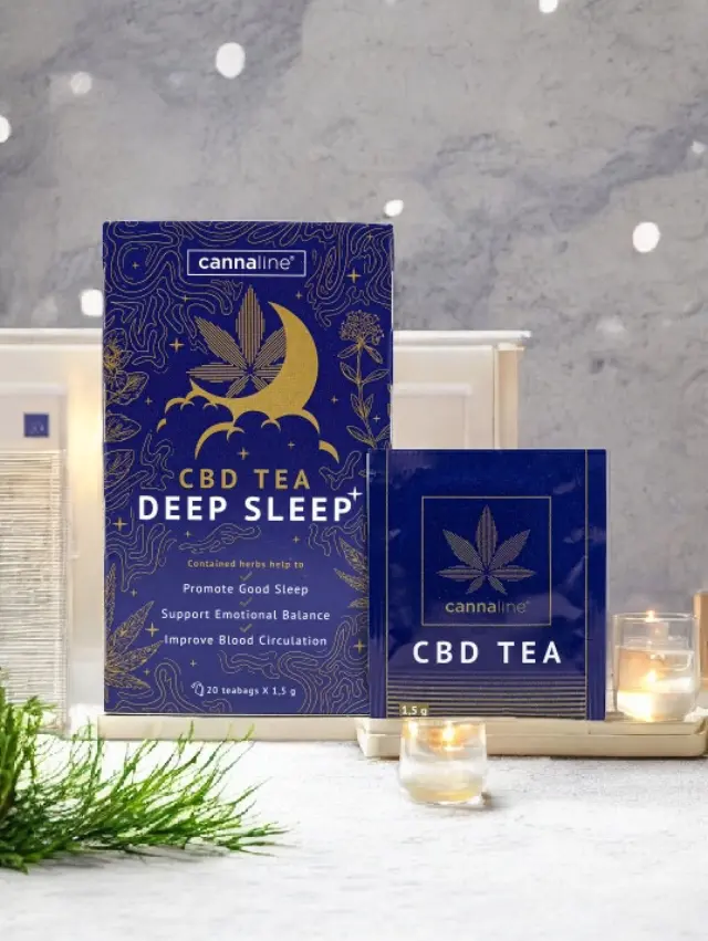 Cannaline CBD Tea Deep Sleep