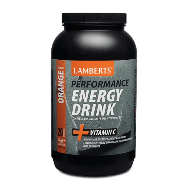 Lamberts Performance Energy Drink Electrolytes & Vitamin C Γεύση Πορτοκάλι 1000g