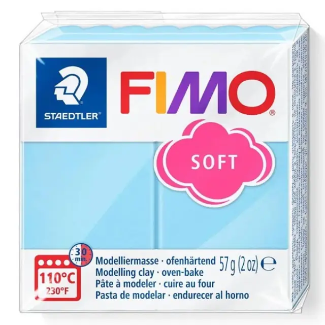 Πολυμερικός Πηλός Staedtler Fimo Effect No305 - Aqua - 57gr