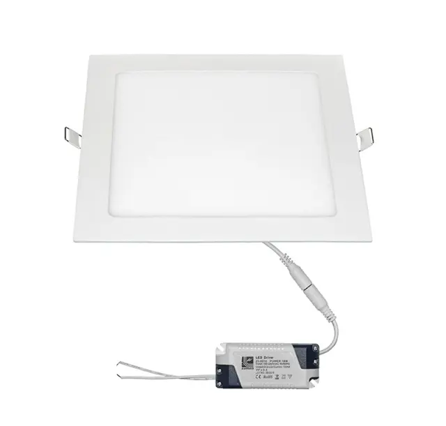 LED ΦΩΤΙΣ.ΨΕΥΔΟΡΟΦΗΣ ΑΛΟΥΜ ΤΕΤΡΑΓΩΝΟ 18W 4000K 120° ΛΕΥΚΟ
