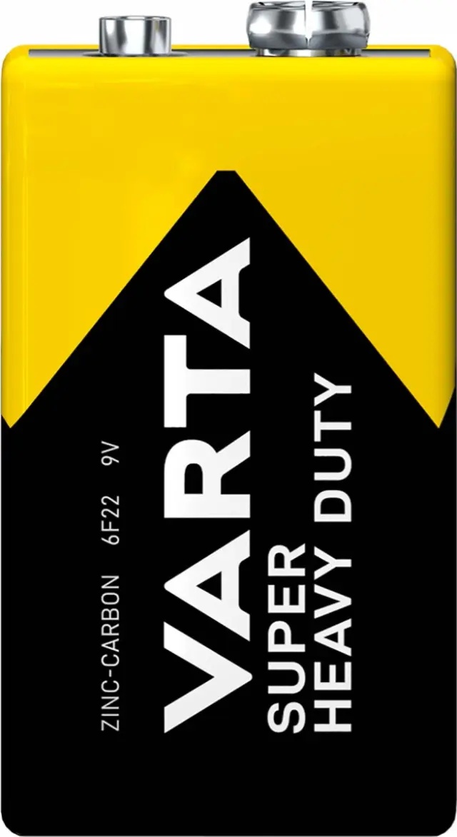 Varta Superlife 6F22 zinc carbon battery (blister) (VART16965) 2
