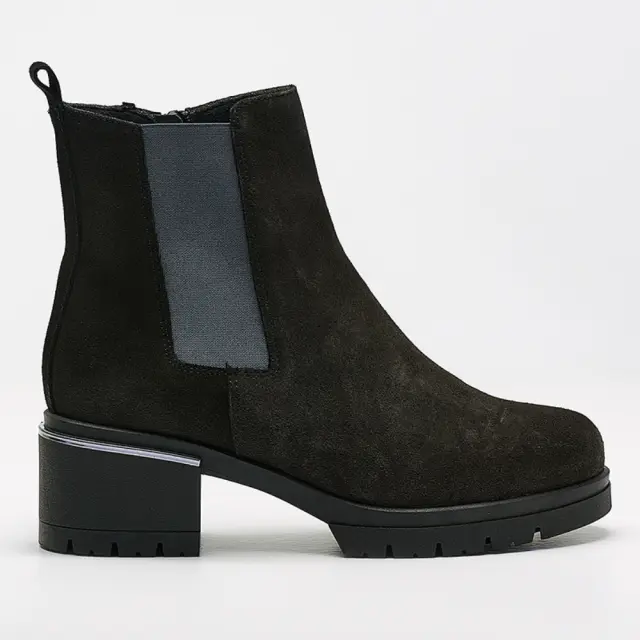 Comart Μποτάκια Γυναικείο δέρμα Nubuck Γκρί ART/4787 PIOMBO