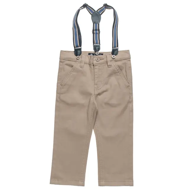 Παντελόνι chinos με τιράντες