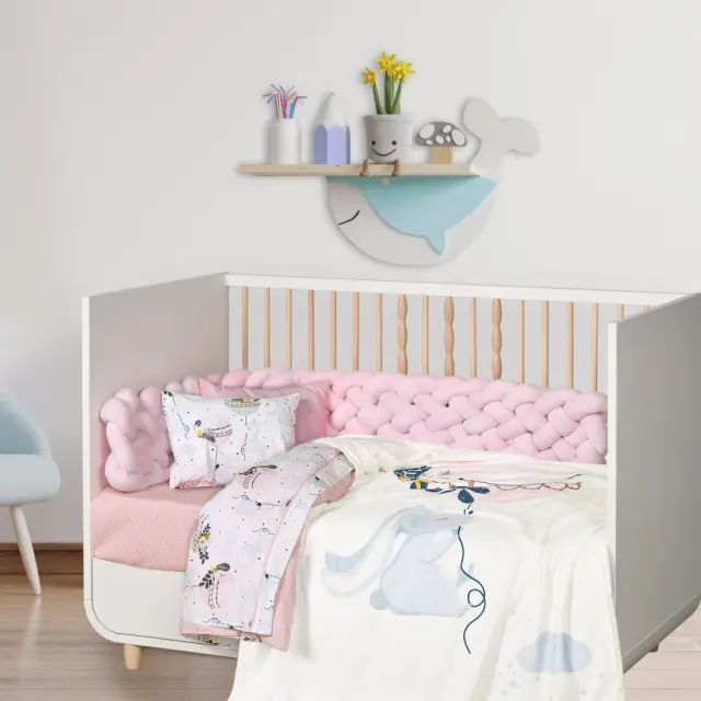Κουβέρτα Αγκαλιάς 80Χ110 300gsm Fun Das Home 4915 Light Blue-Pink-Mint 100% Πολυέστερ 2