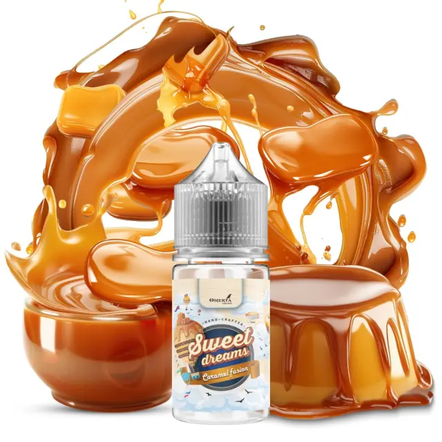 Caramel Fusion 8ml (30ml) - Sweet Dreams by Omerta