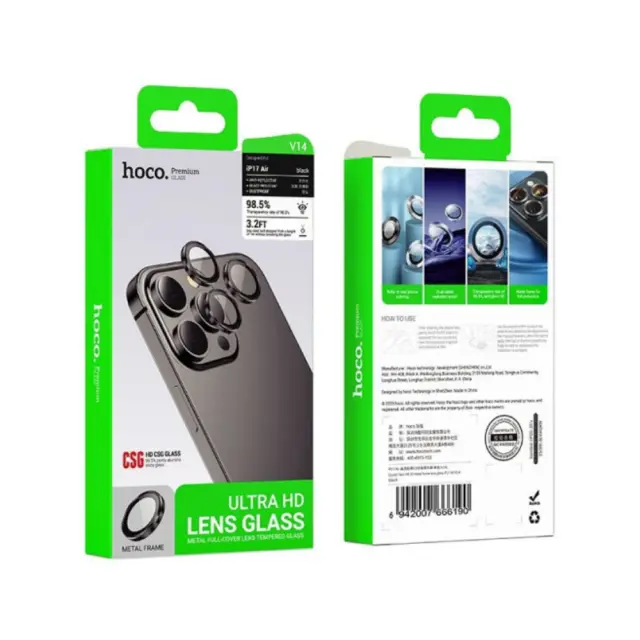 Προστασία Κάμερας Hoco HD 3D metal V14 για Apple iPhone Air 2