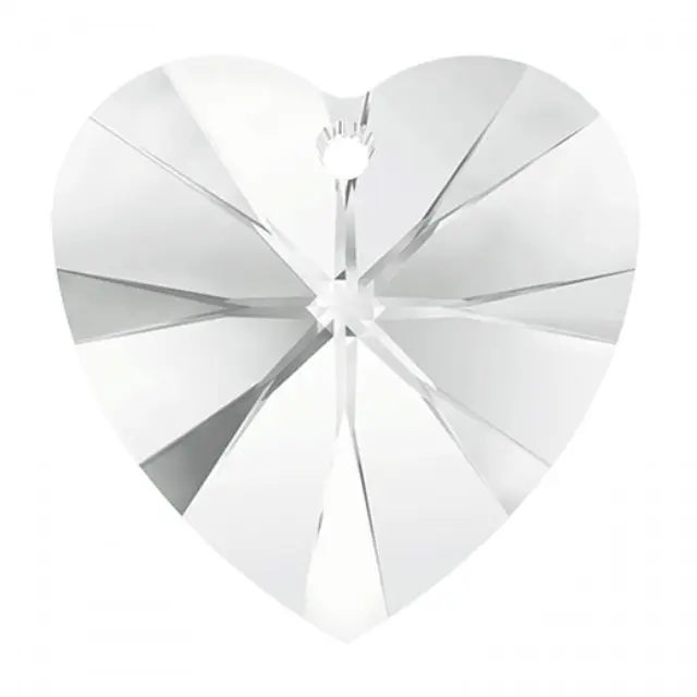 Swarovski 6228 XILION Heart Pendant 40x40mm Crystal - 1τεμ