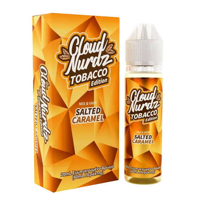 Cloud Nurdz Salted Caramel Tobacco 20ml/60ml