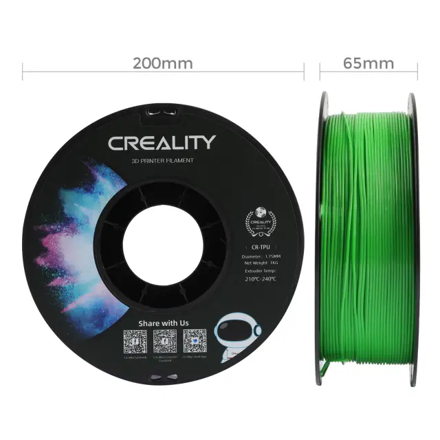 Creality3D CR-TPU 1.75mm Πράσινο - Green 1kg (3301040037) 3