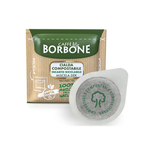 Ταμπλέτες Borbone Dek Espresso Ese Pods - 25 τεμ. 2