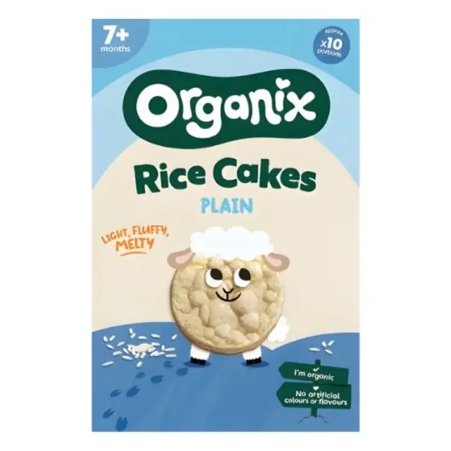 Original Rice Cakes, Ρυζογκοφρέτα από τον 7ο μήνα, Bio, Organix, 40γρ