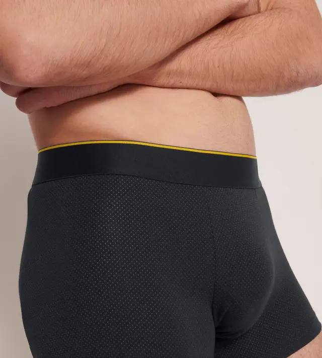 Sloggi Men Μποξεράκια Ever Airy Hipster Μαύρο-Γκρι 2TMX - M 2
