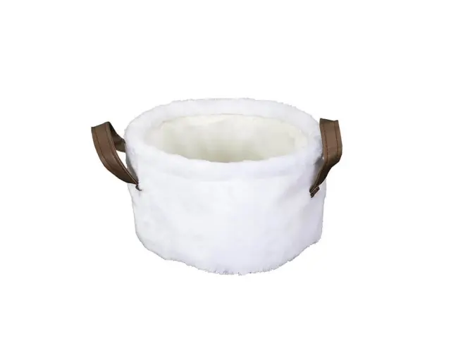 Σετ διακοσμητικά καλάθια Γούνα Home Deco Factory με χερούλια - 3 τεμάχια RG9332 3