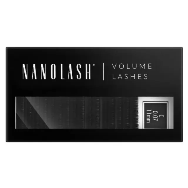Nanolash Volume Lashes 0.07 C false eyelashes 11 mm