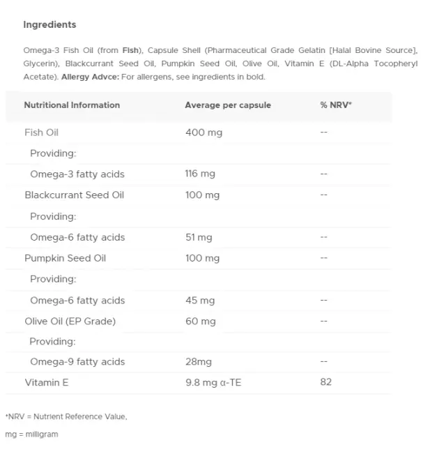 Vitabiotics Ultra Omega 3-6-9 2
