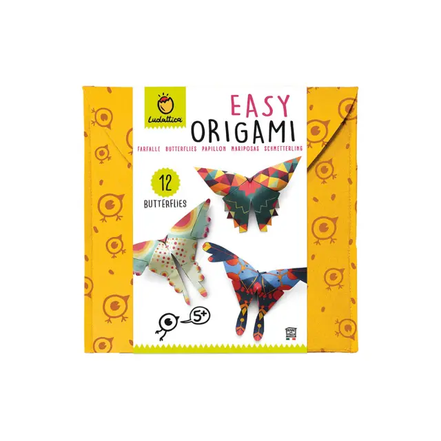 Easy Origami, Butterflies - Ludattica
