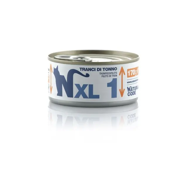 Natural Code XL 1 Λωρίδες Τόνου 170gr Μονόχρωμο