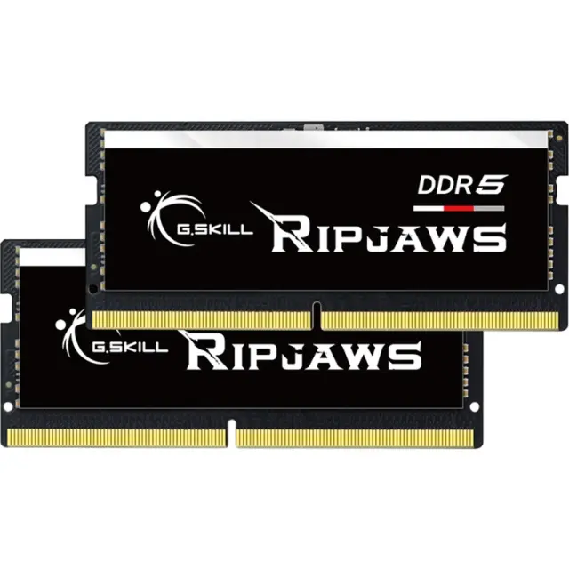 G.Skill SO-DIMM 64 GB DDR5-4800 (2x 32 GB) Dual-Kit (black, F5-4800S4039A32GX2-RS, Ripjaws)
