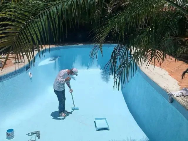 POOL PAINT A+B ΣΥΣΤ ΓΑΛΑΖΙΟ 3,5L 3