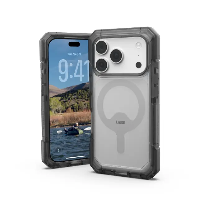 UAG Trooper MagSafe, clear/ash - iPhone 18 Pro/17 Pro