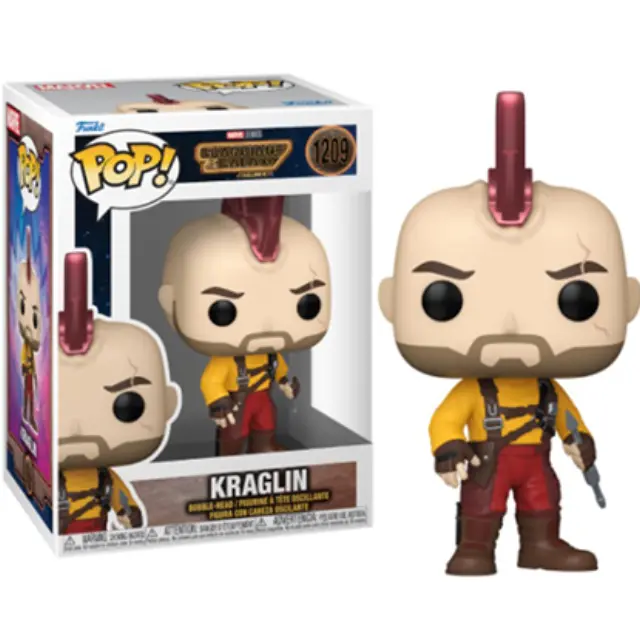 Funko Pop! Marvel: Guardians of The Galaxy Vol.3 - Kraglin #1209 Bobble-Head Vinyl Figure