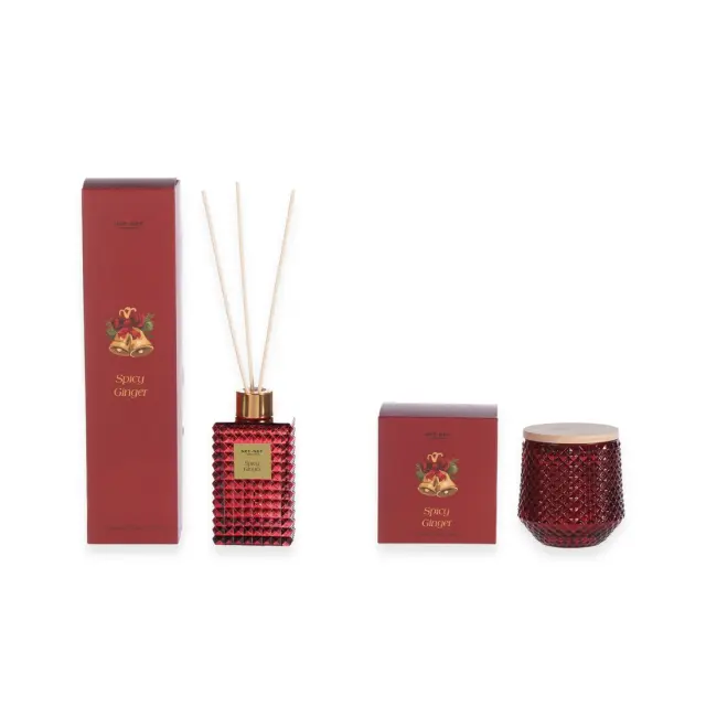 Χριστουγεννιάτικο Αρωματικο xώρου Nef-Nef Spicy Ginger Red 150ml 3