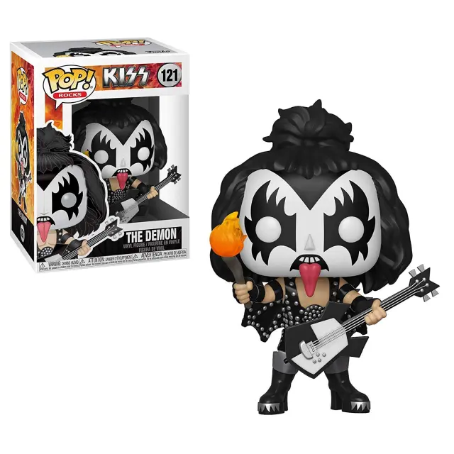 Funko POP! KISS - The Demon #121 Figure