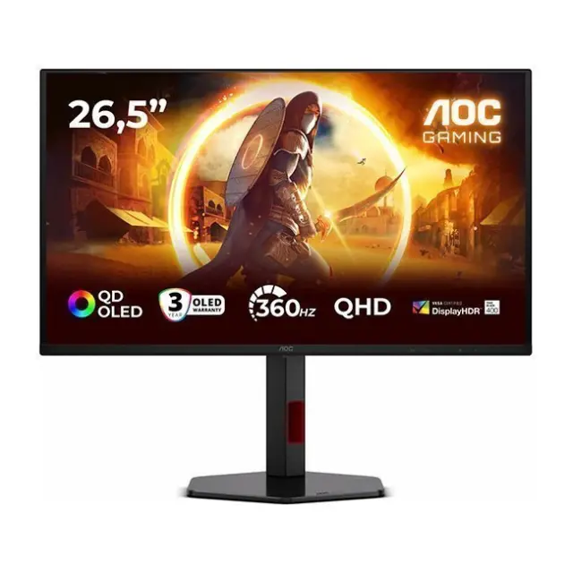 AOC Q27G4SDR OLED HDR Gaming Monitor 26.5" QHD 2560x1440 360Hz με Χρόνο Απόκρισης 0.03ms GTG