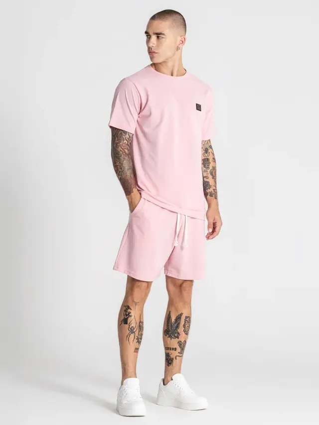 Gianni Kavanagh Ανδρικό TEXTURE T-Shirt – Light Pink - XL 2
