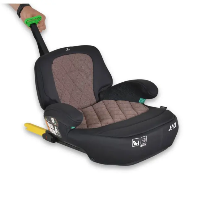 Κάθισμα Αυτοκινήτου Booster Jax Isofix 125-150cm 22-36kg Pink Cangaroo 3801005152247 2