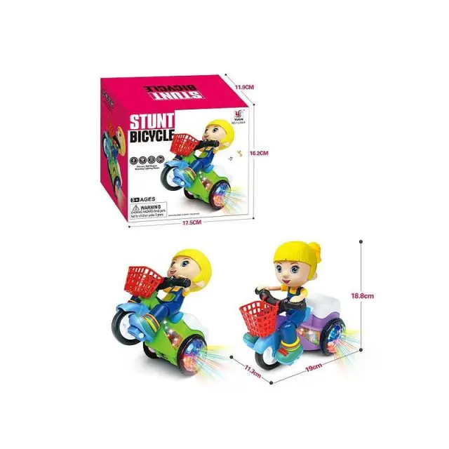 Παιχνίδι μηχανή - Stunt bicycle toy 68181 2