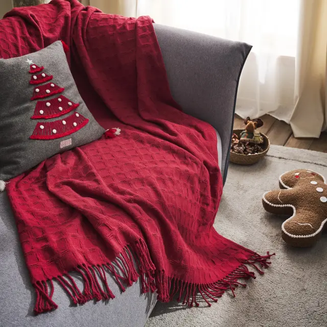 Κουβερτάκι 130X170cm GOFIS HOME Waffle 104/02