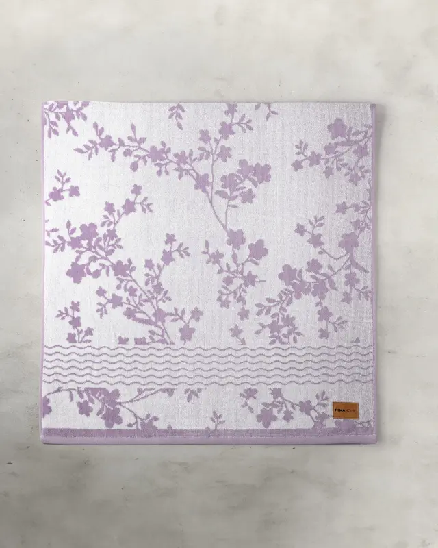 Σετ 2Τ Πετσέτες Προσώπου 50x90-Λουτρού 70x140 480gsm Nima Laureen Lilac 100% βαμβακερό 2