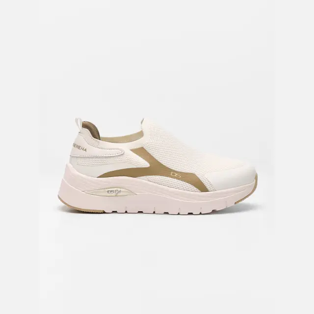 Donna Serena Sneakers Γυναικείο Άλλα Υλικά Άσπρο DSE/145672 WHITE/GREY