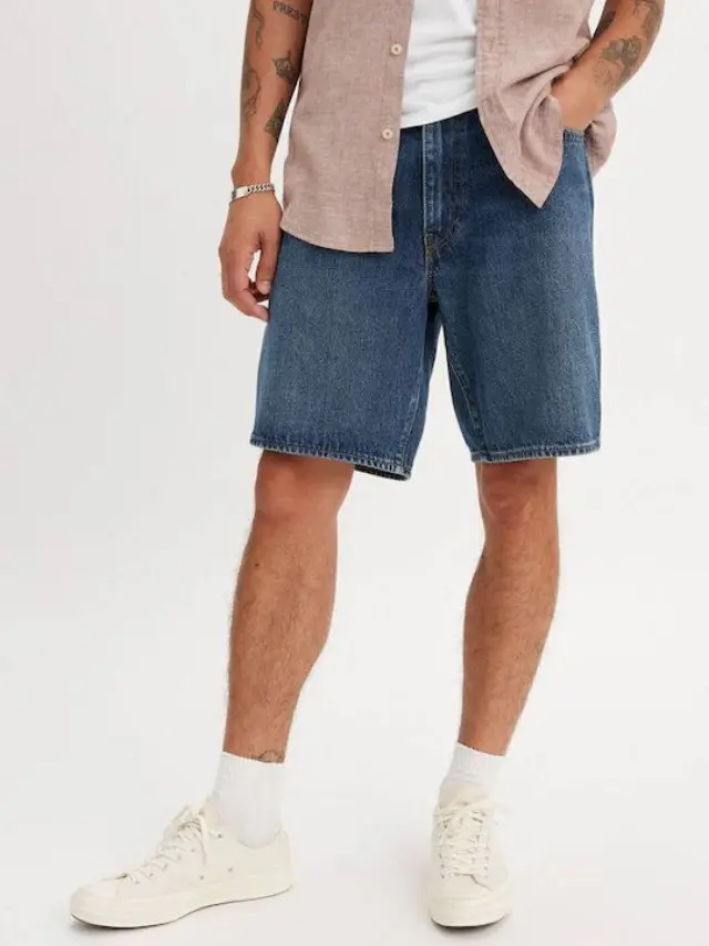 468 Stay Loose Shorts Dark Indigo - Worn In PICNIC & FRIENDS SHO 2
