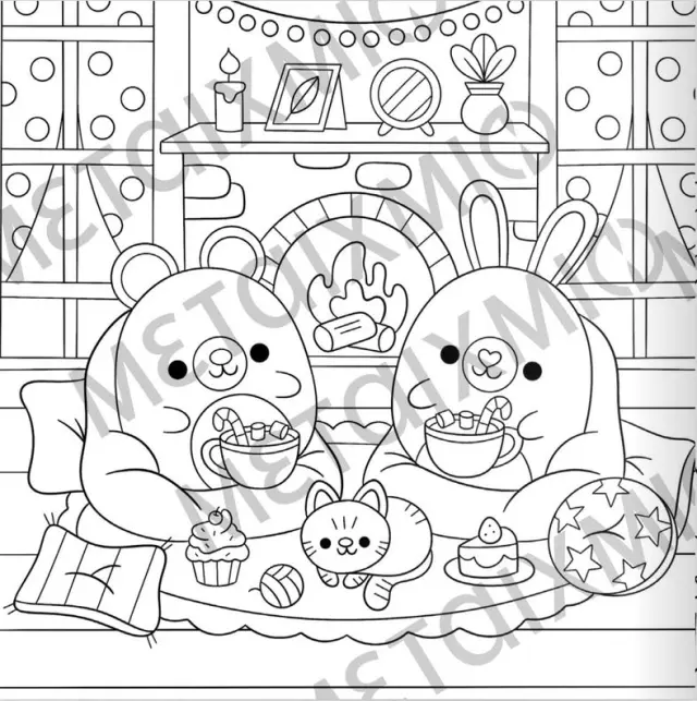 Μεταίχμιο Cozy Coloring: Η Αγαπημένη μου Παρέα - Οι Πιο Γλυκές Στιγμές! 84494 2